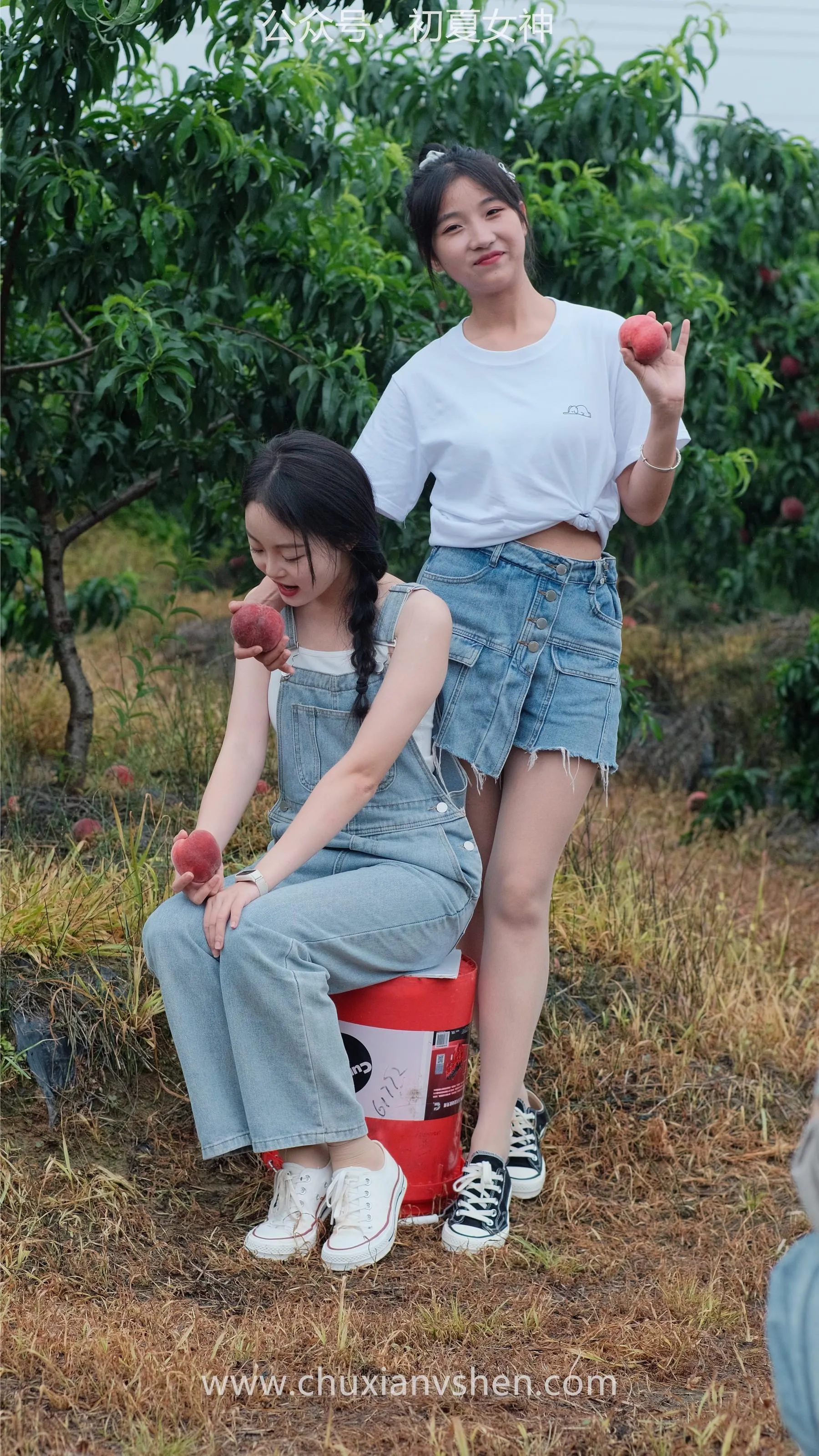初夏女神 NO.055 双双点点 桃园姐妹 [172P]插图8